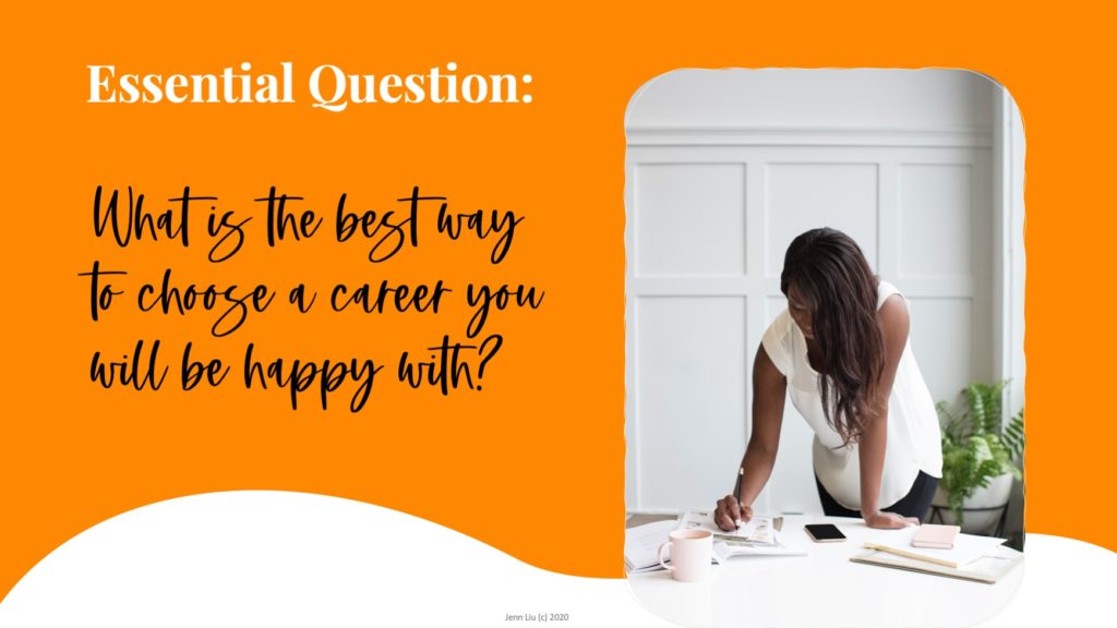 how do you choose a career